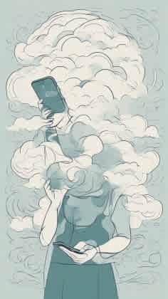 Image showing the integration of ancient weather knowledge with modern technology