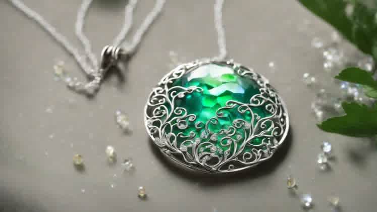 Weather-responsive jewelry collection showcasing various reactions