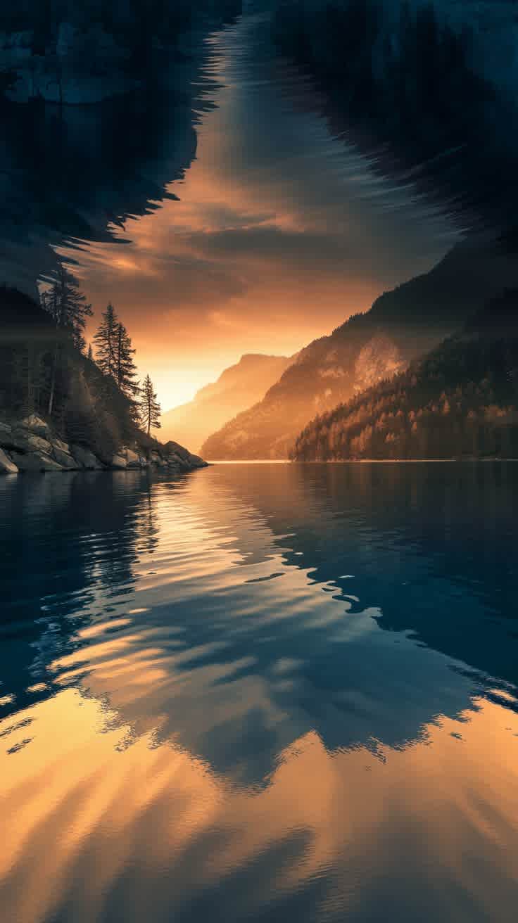 Ripple Effect, water, ripples, calm, serene, peaceful, blue, gentle, meditative, soothing