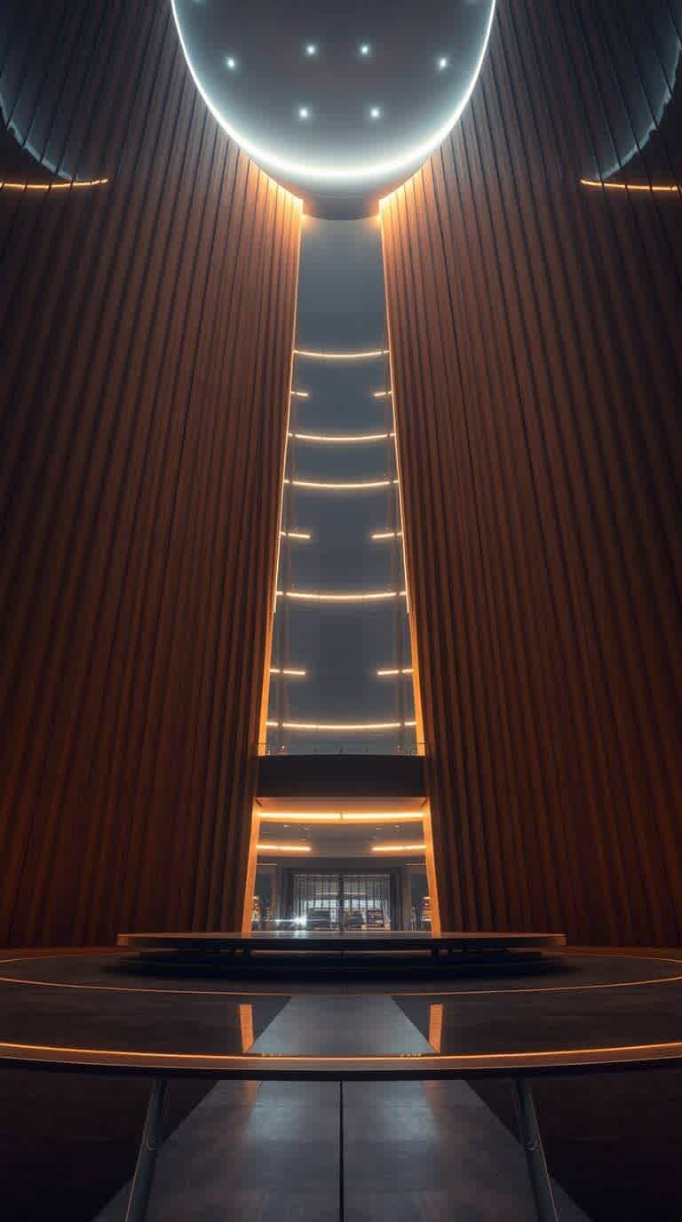 Perspectiva lineal, geométrica, líneas, ángulos, arquitectura, minimalista, elegante, moderna, convergente, precisa