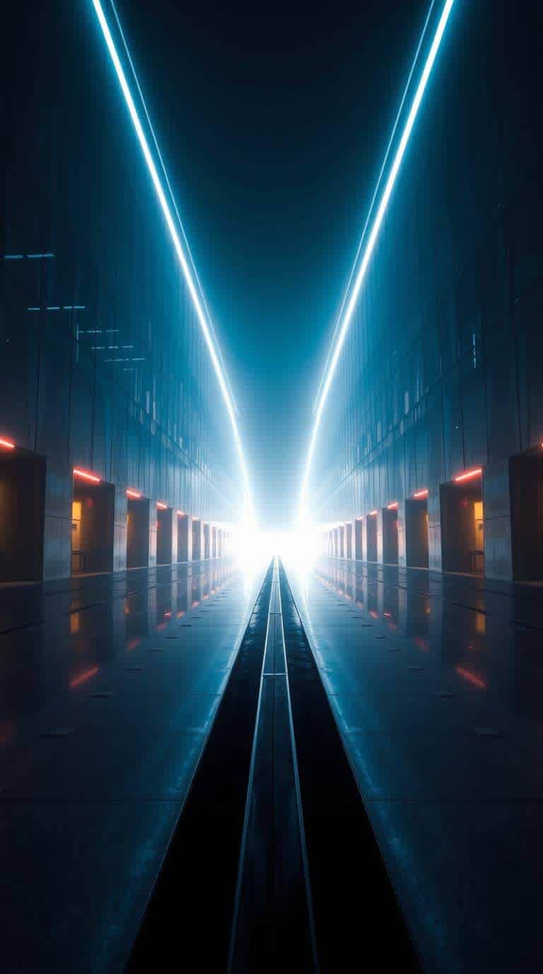 Luces de puente, noche, puente, suspensión, arquitectura, minimalista, elegante, moderna, iluminada, amplia