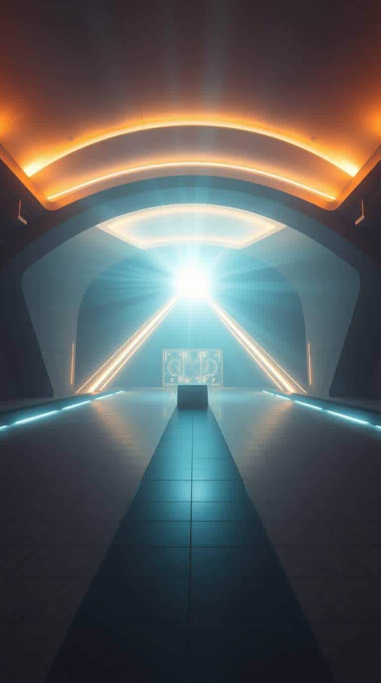 Luz fracturada, vidrio, reflejo, fragmentado, arquitectura, minimalista, elegante, moderna, abstracta, sofisticada