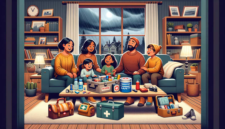 Emergency shelter setup