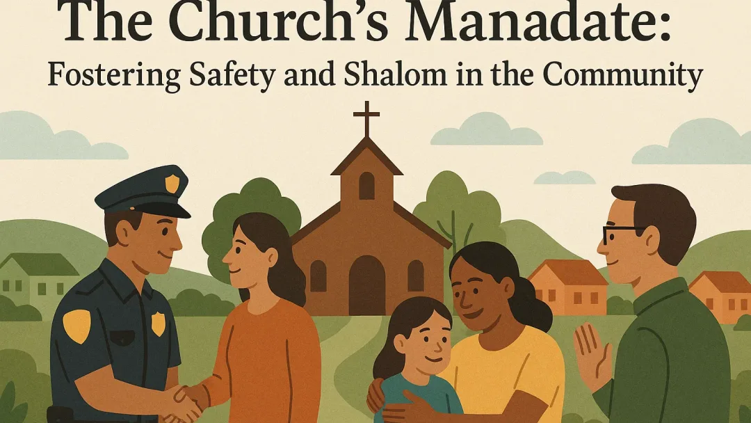 Cover for The Church's Mandate: Fostering Safety and Shalom in the Community