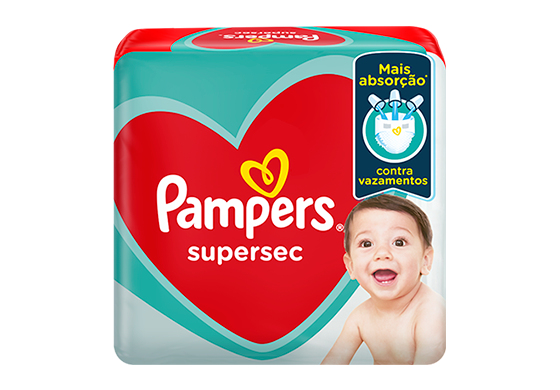 Fralda Pampers Supersec 80 Unidades