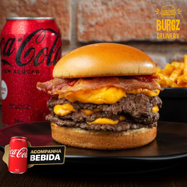COMBO Classic Onion Rings Individual + Coca-Cola + Fritas