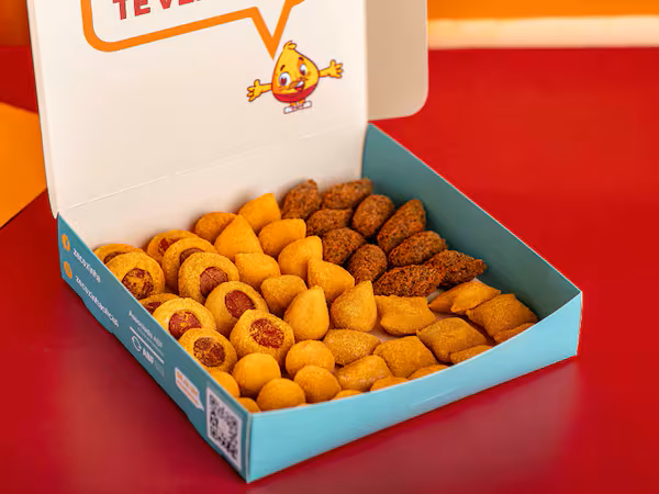 50 Salgadinhos 50% off