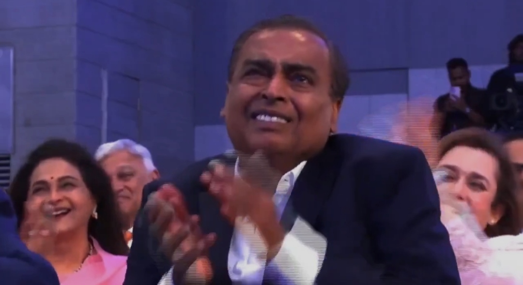 Mukesh Ambani Gets Emotional as Anant Speaks at Jio Listing