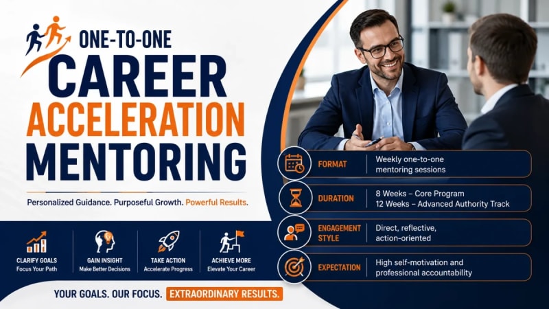 One-to-One Career Acceleration Mentoring Program