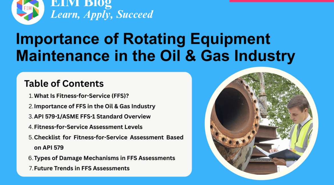 Rotating Equipment Maintenance in Oil & Gas: Ensuring Reliability, Safety, and Profitability Industry