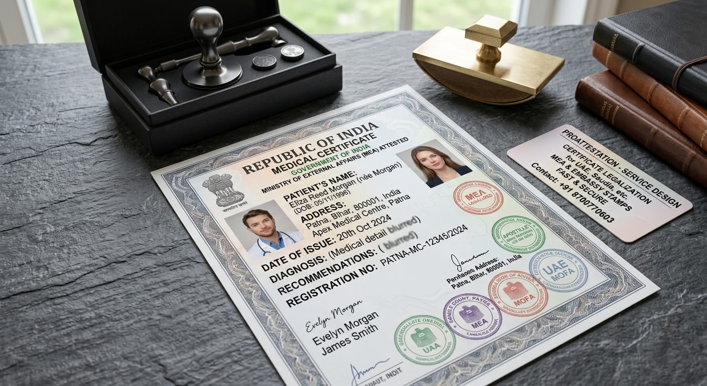 Medical Certificate Attestation Legalization - Pro Attestation