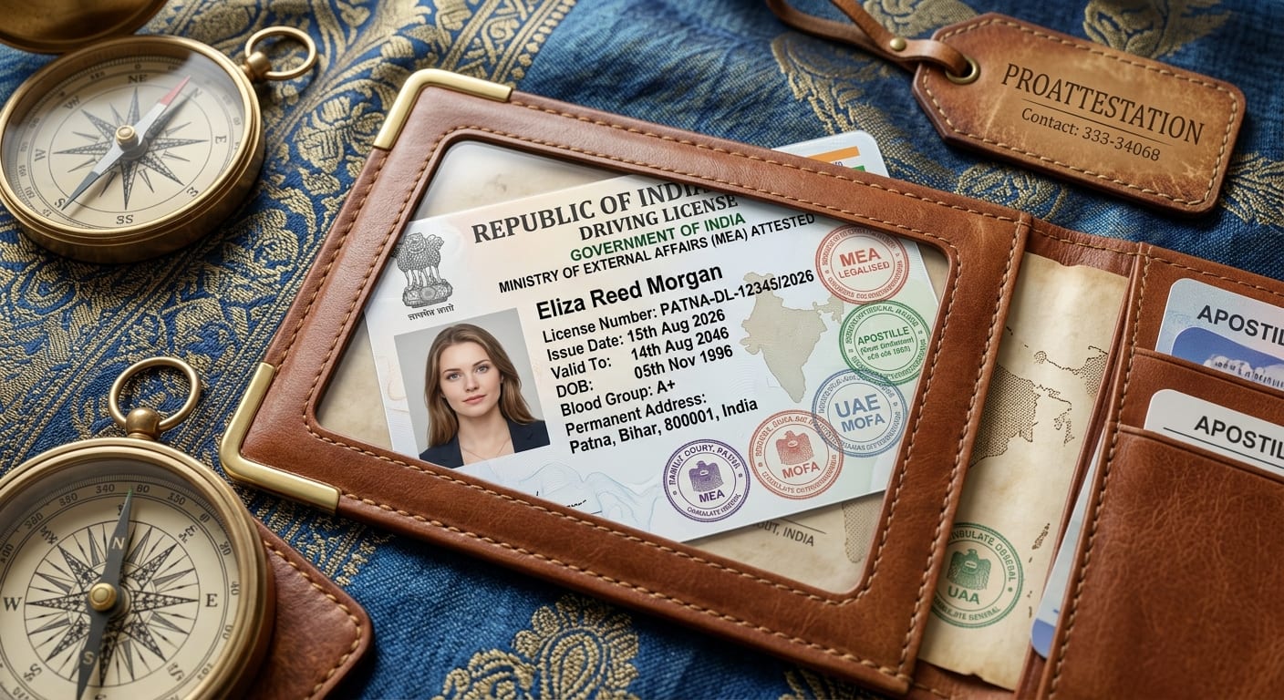 Driving License Apostille & Attestation Legalization - Pro Attestation