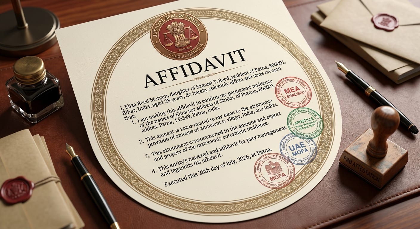 Affidavit Apostille & Attestation Legalization - Pro Attestation