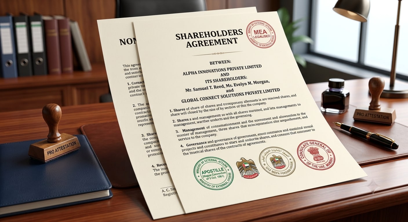 Company Agreements Apostille & Attestation Legalization - Pro Attestation