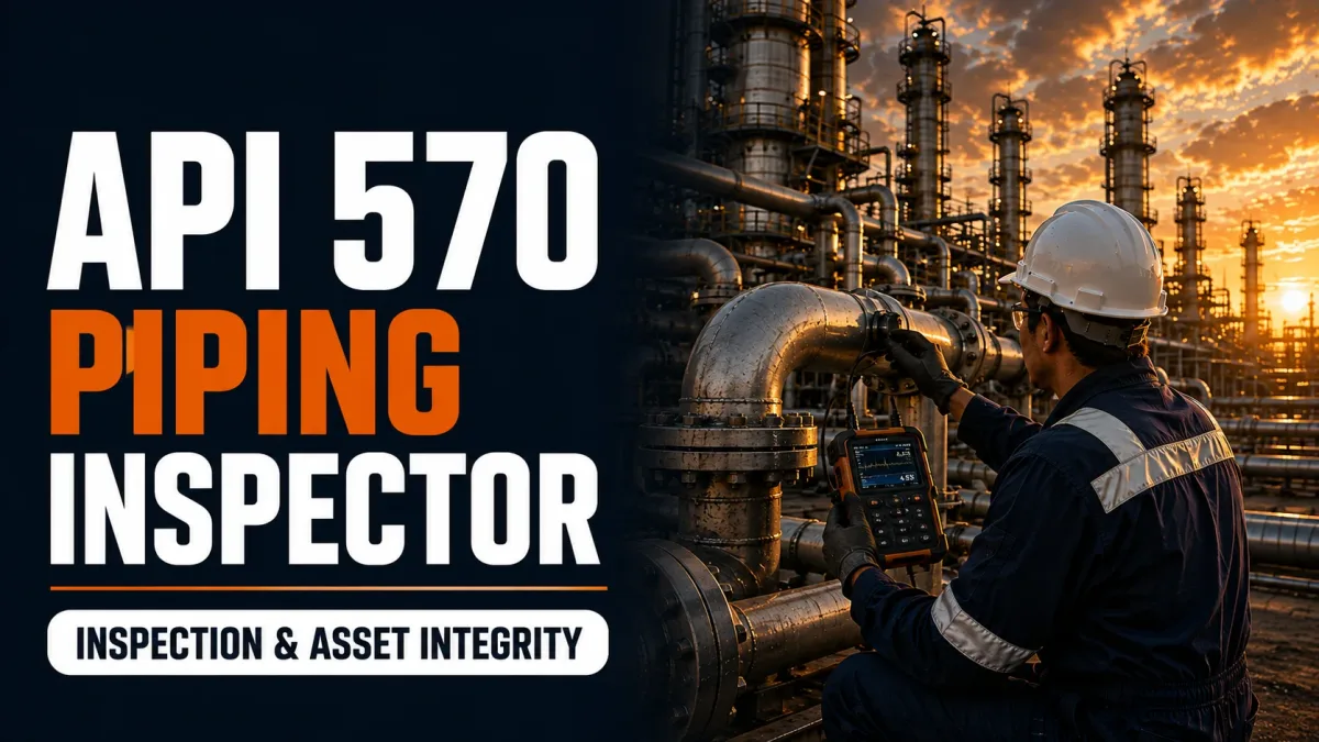 API 570 Piping Inspector