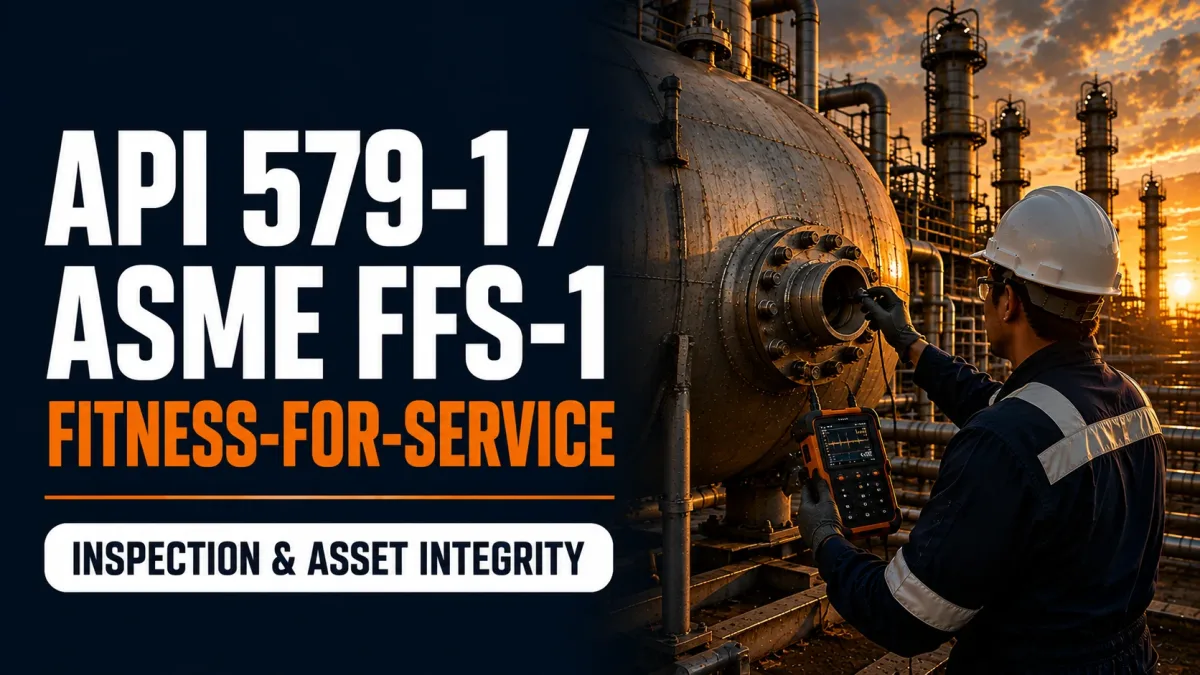 API 579-1 / ASME FFS-1 Fitness-For-Service