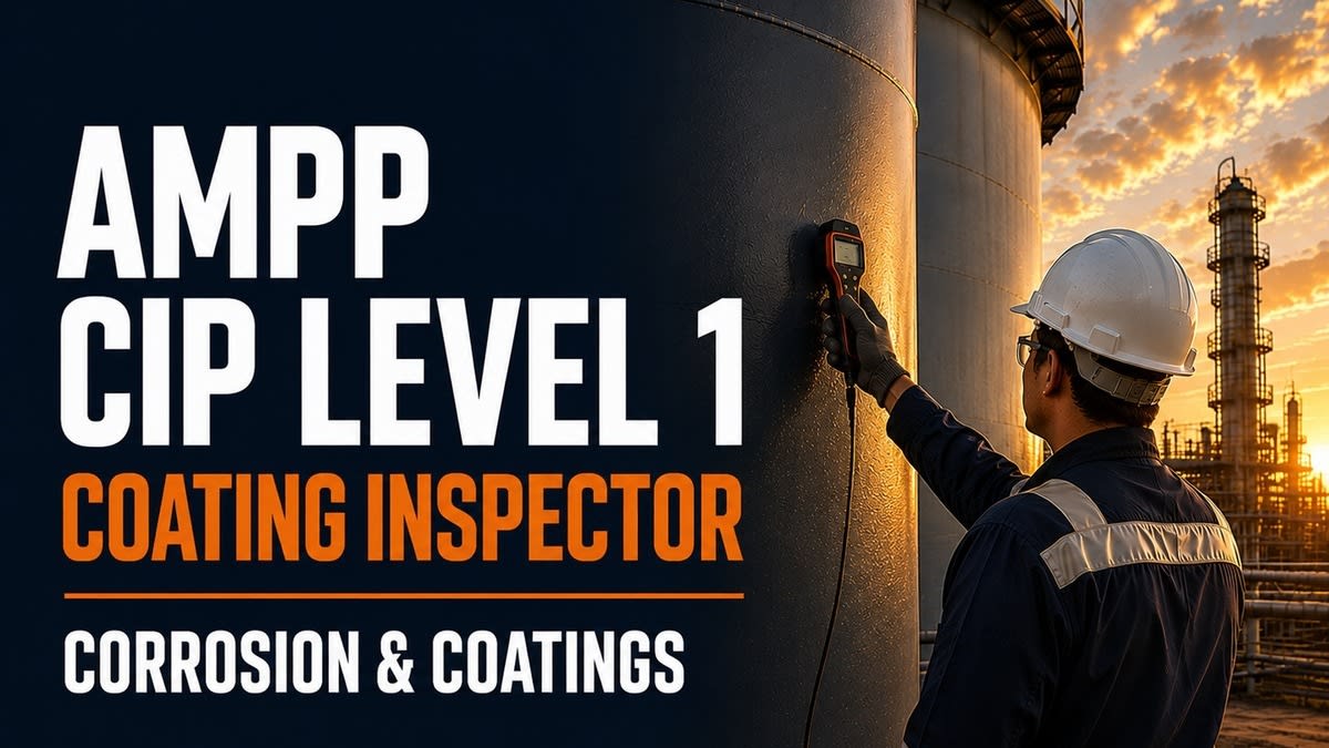 AMPP CIP Level 1 Coating Inspector