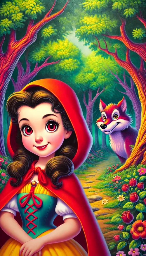Portada de Caperucita Roja