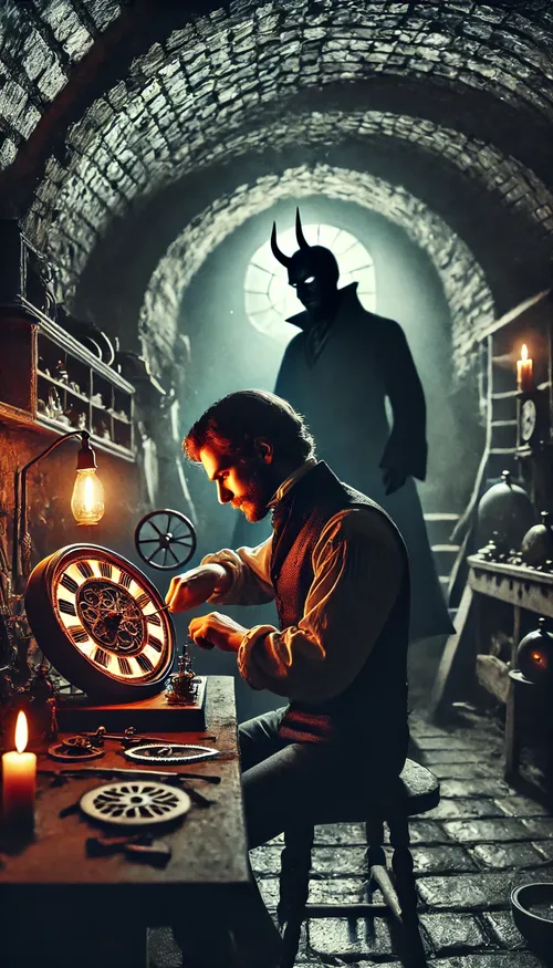 Portada de El Diablo y el Relojero