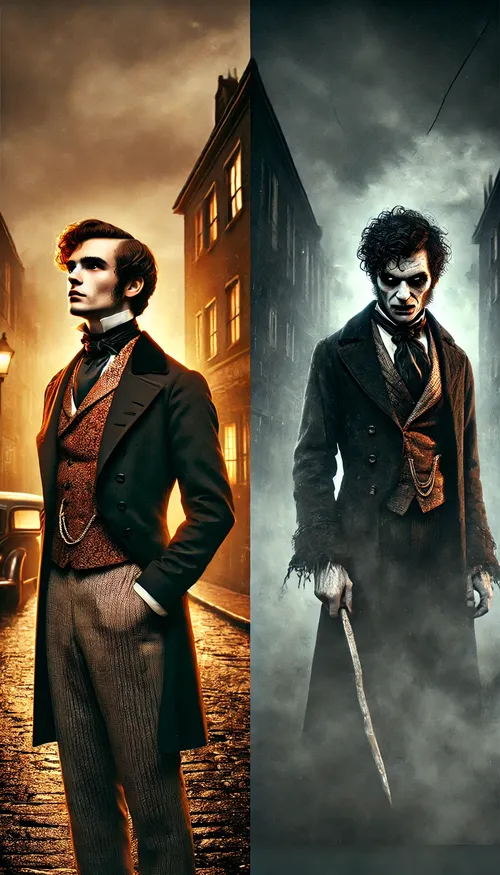 Portada de El Extraño Caso del Dr. Jekyll y Mr. Hyde