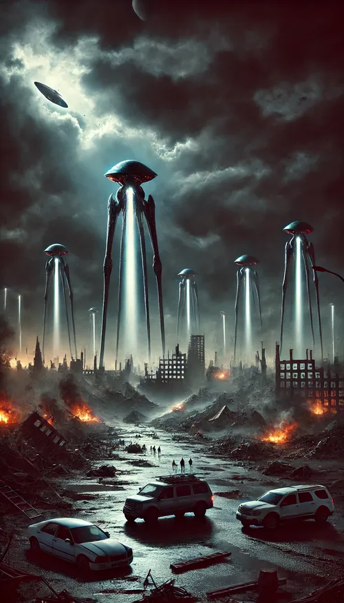 Portada de La Guerra de los Mundos