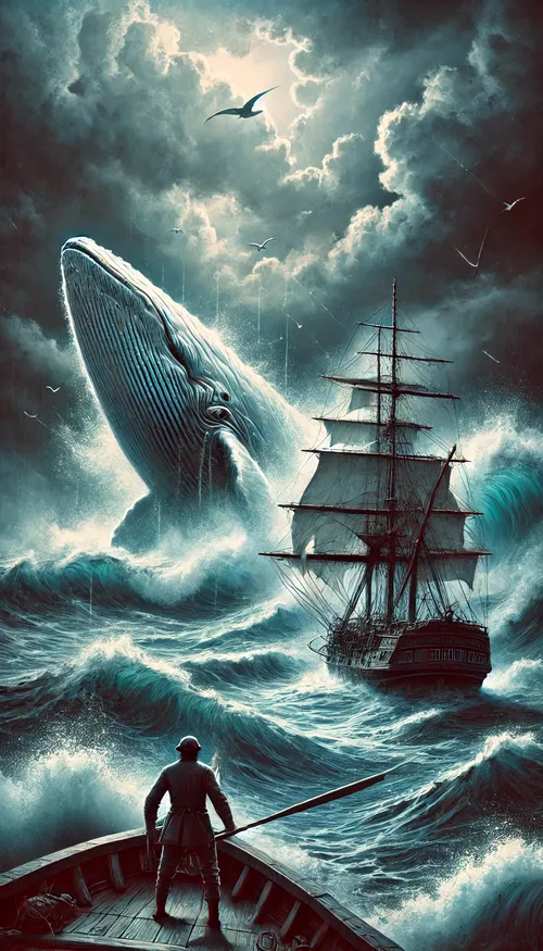 Portada de Moby Dick