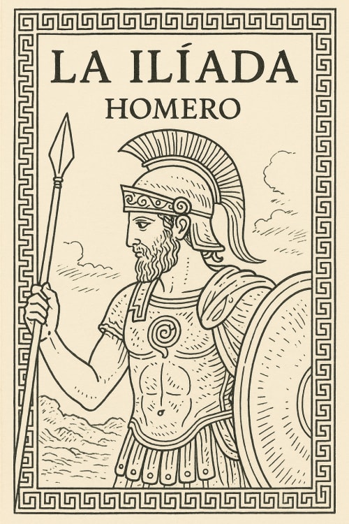 Portada de La Ilíada