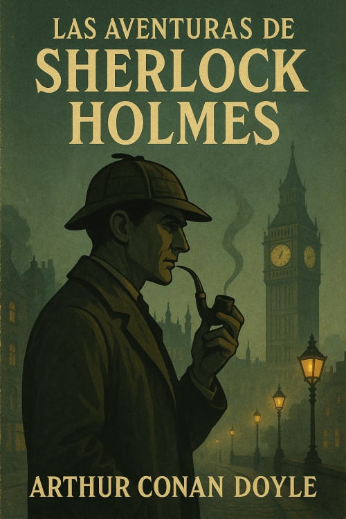 Portada de Las Aventuras de Sherlock Holmes