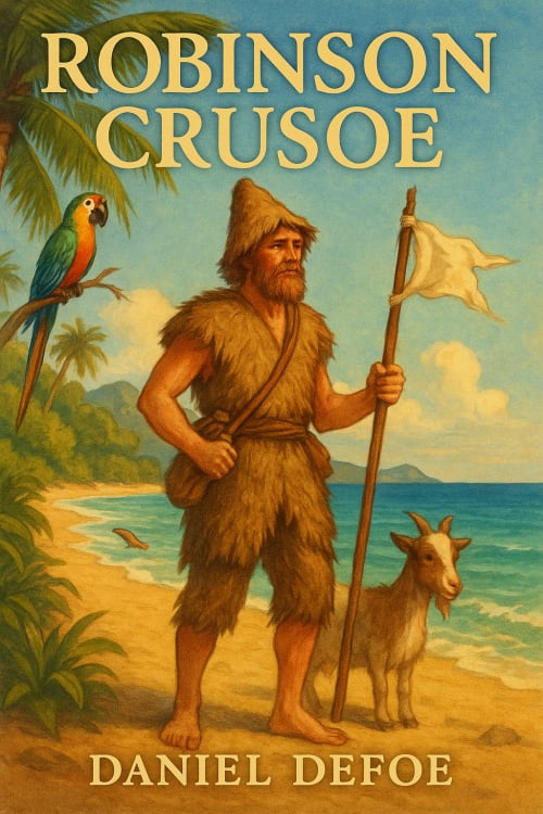 Portada de Robinson Crusoe