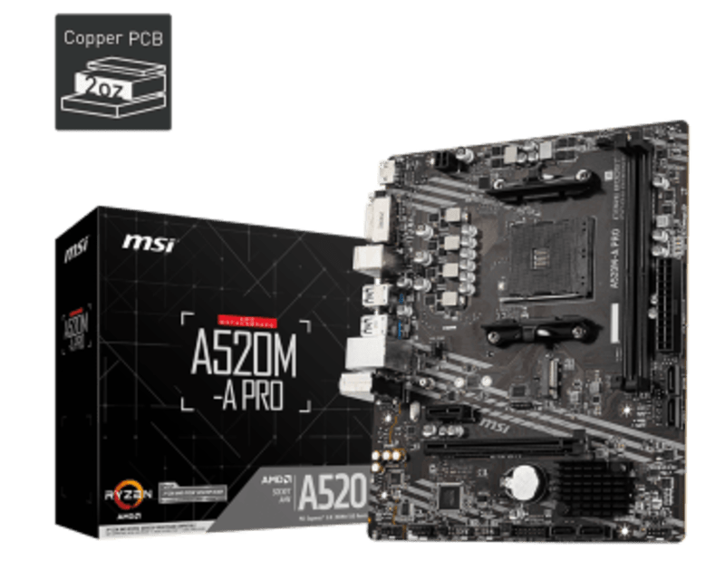 MOTHER MSI A520M-A PRO