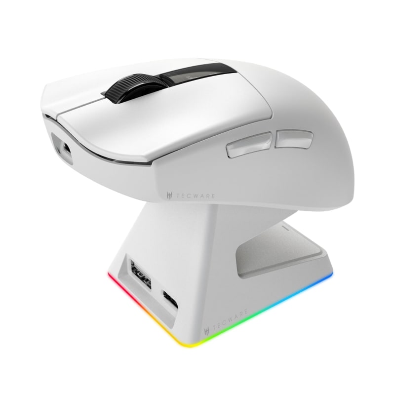 MOUSE TECWARE EX1 WIRELESS WHITE