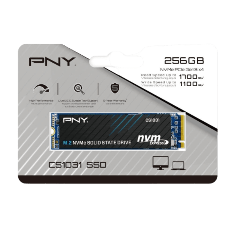 SSD M2 NVME PNY CS1031 DE 256GB