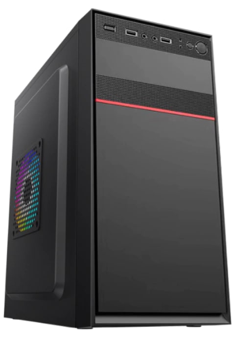 GABINETE CON FUENTE DS J1704 500W