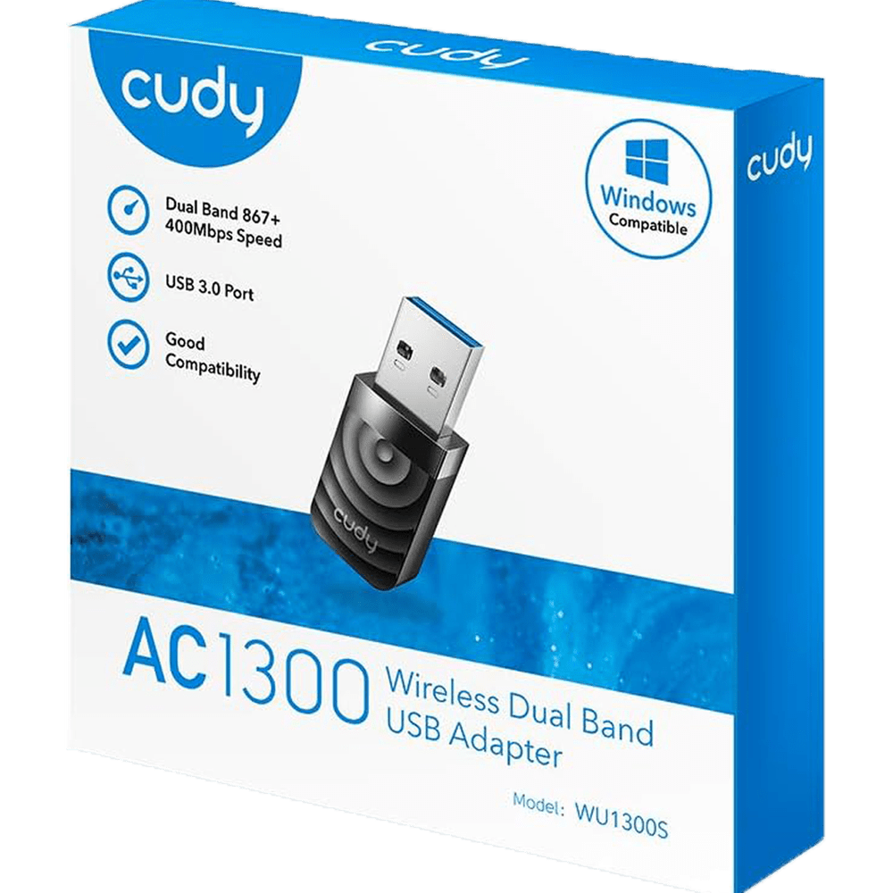 ADAPTADOR WIFI CUDY AC1300