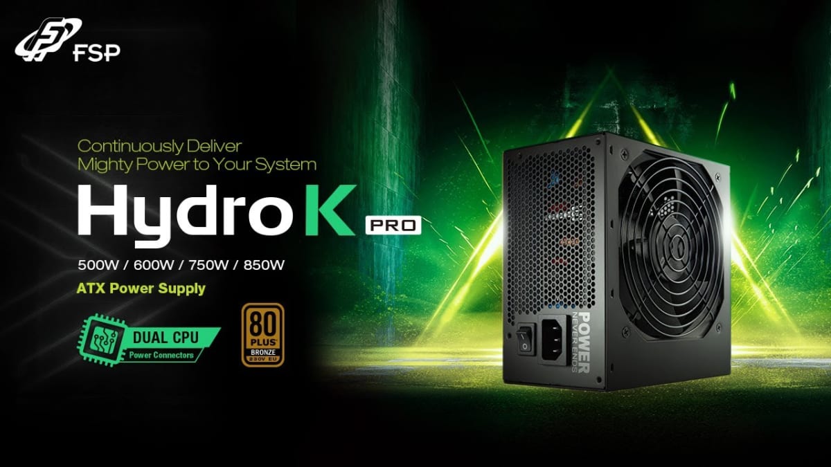 FUENTE FSP HYDRO K PRO 600W 80+ BRONZE