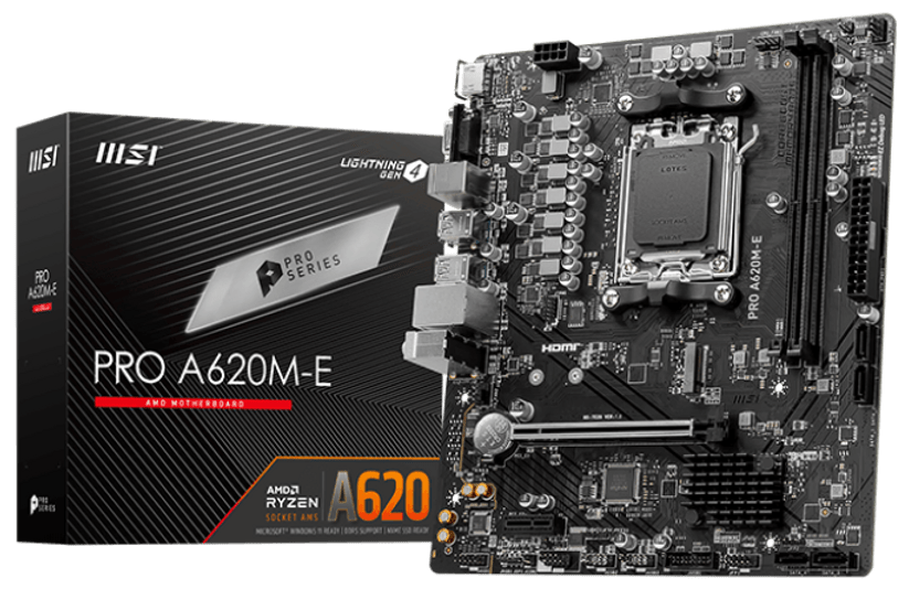 MOTHER MSI PRO A620M-E AM5