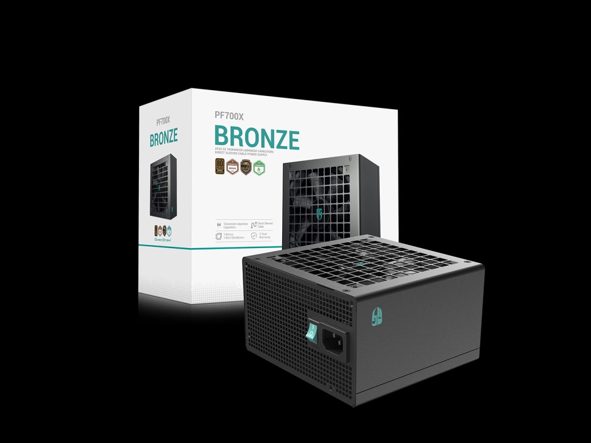 FUENTE DEEPCOOL PF700X 700W 80+ BRONZE