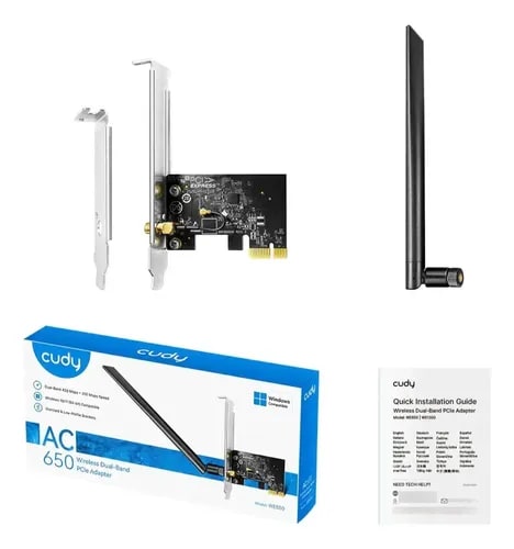 ADAPTADOR WIFI CUDY AC650 WE650