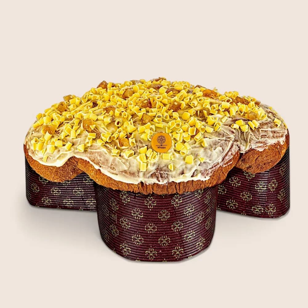 Colomba artigianale DI PRISCO Amalfitana, farcita con crema al limoncello