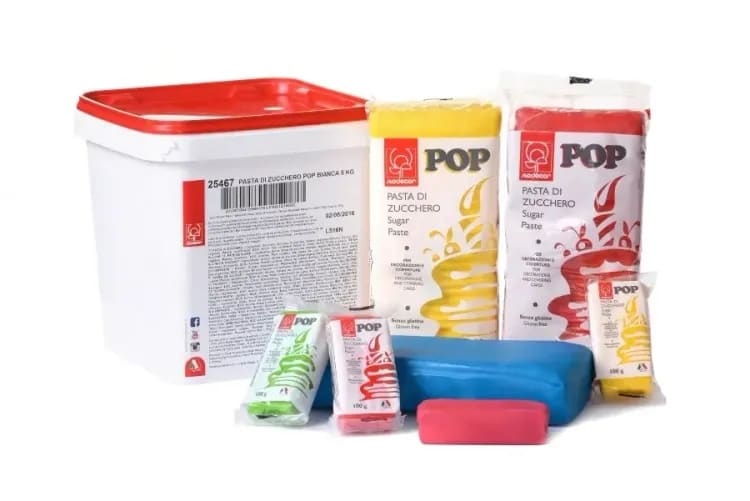 Pasta di zucchero Modecor POP bianca 5 Kg