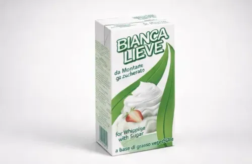 Bianca Lieve da montare già zuccherata 500ml - cassa 20 buste