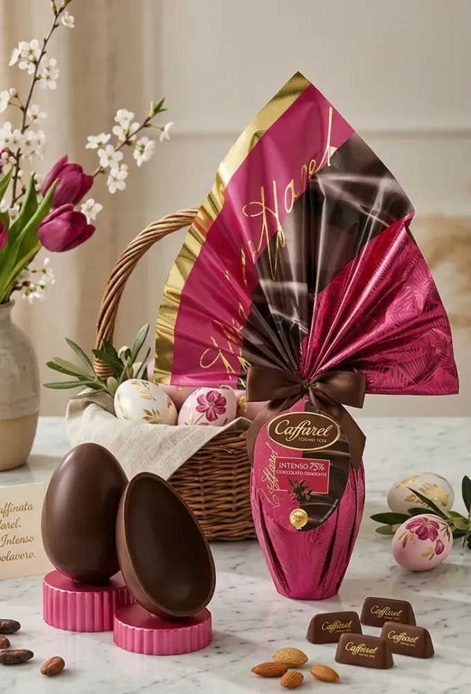 Uovo Caffarel Fondente Intenso 75%