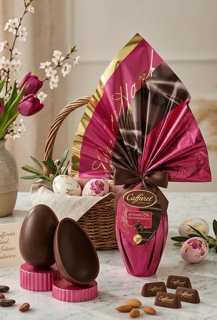 Uovo Caffarel Fondente Intenso 75%