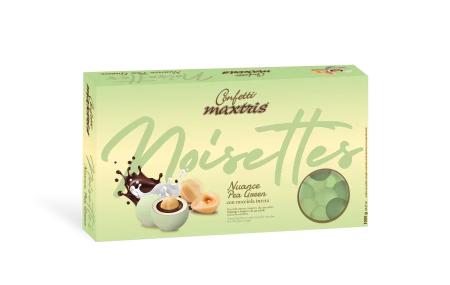 Confetti Noisettes Classiche Maxtris Verde