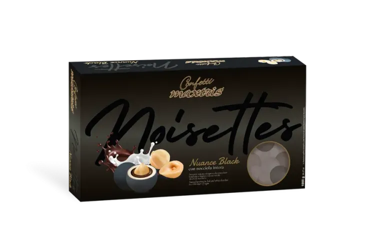 Confetti Noisettes Classiche Maxtris Nero