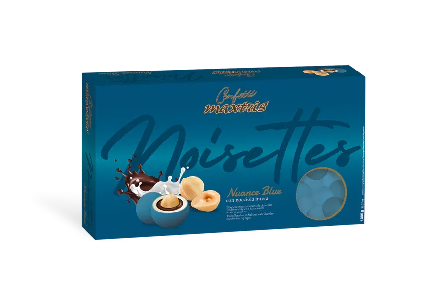 Confetti Noisettes Classiche Maxtris Blu