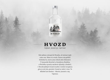 Náhled webu - Hvozd gin 2020