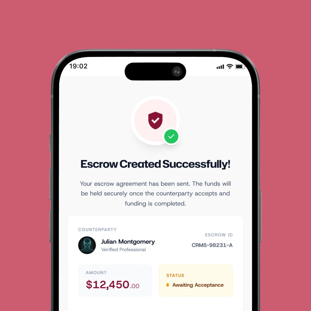 Custovia Escrow App gallery 3