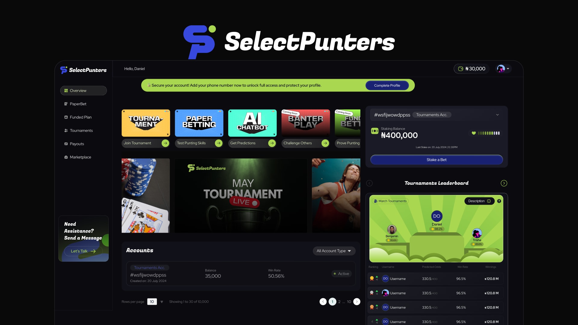 Select Punter