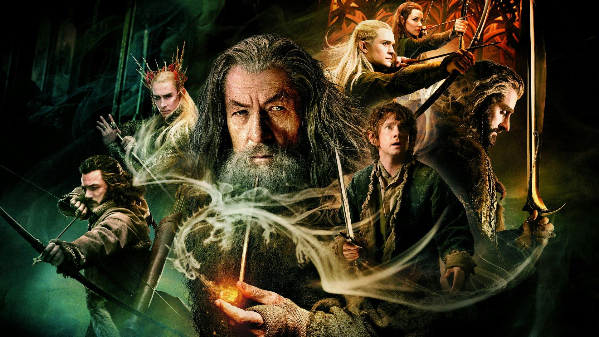 The Hobbit: The Desolation of Smaug backdrop